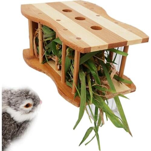 Dorakitten 1pc Small Pet Food Feeder Hay Feeder Bite Resistant Hay Rack Hay Holder For Rabbit Guinea Pig Chinchilla Pet Supplies