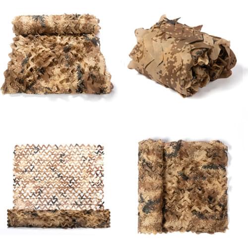 1.5x2M Camo Netting Fabric only Sand Camouflage Nets Desert Digital Camo Network for Car Cover Hiding Mesh Hunting Terrace