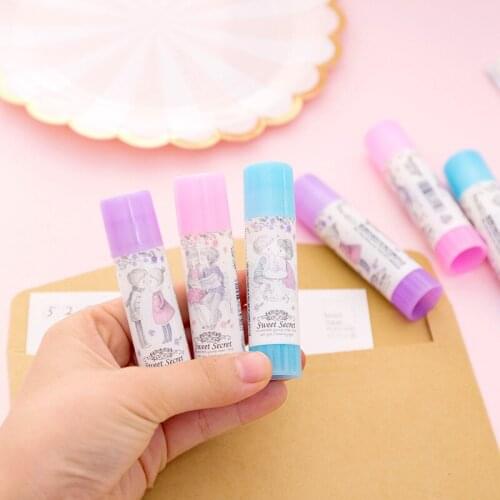 5 Pcs Glue-Stick Stationery Classical Washable Solid Gum Environmentally Friendly Glue Stick Art Glue Student Office Stationery