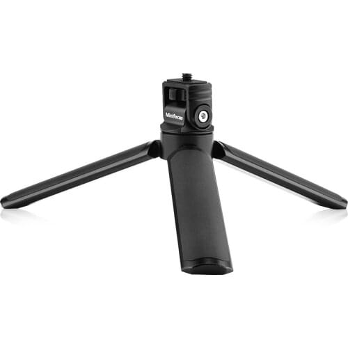 Mini Tripod for Camera, Tiltable Desktop Stand for DSLR Mobile Phone Compact Camera Mirrorless, Also as Video Vlog Handle
