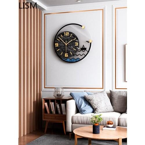Wall Clock Modern Design Art Wall Clock Luxury Home Decor Living Room Decoration Simple and Creative Home Fashion Horloge Mural