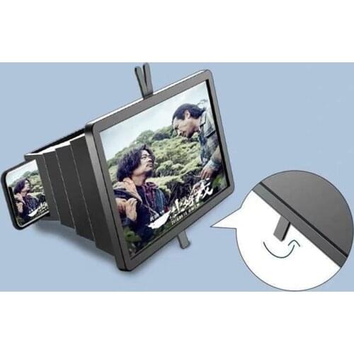 2019 New Universal Mobile Phone 3D screen HD Video Amplifier mobile phone Magnifying Glass Stand Bracket phone Foldable holder