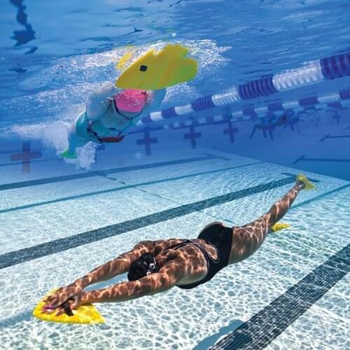 Swimming Float Board Plate Easy to Grip EVA A Shape Back Float Kickboard for Swimming Pool Beginner Training Safety Accessories