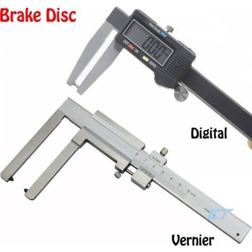 0-60mm digital Disk caliper Vernier Brake Disc Caliper Electronic Disk Brake Vernier Calipers Digital Brake Rotor Gauge