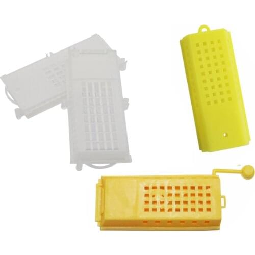 Protection Queen Bee Cage Bee Tools Bee transport cages Farm Beekeeping Equipment Queen bee rearing device 50 Pcs