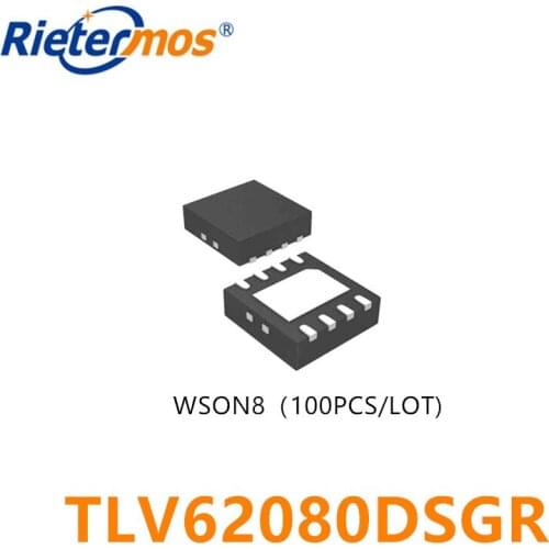 100PCS TLV62080DSGR TLV62080 WSON8 ORIGINAL