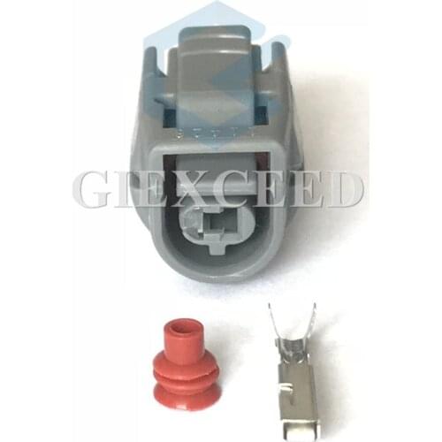 2 Sets 1 Pin 90980-11428 6189-0445 Female Auto Temperature Sensor Connector Automotive Socket For Toyota 2JZ