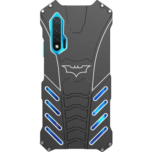 Aluminum Armor Bat Case For Huawei Nova 7 Pro Nova 6 SE Nova 5i Pro Nova 3i Nova 3 Case Cover Iron Man Phone Shell Skin Bag