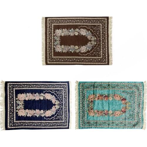 110x70cm Portable Prayer Rug With Mosque Design Mat For Muslim Islam Waterproof Prayer Mat Carpet