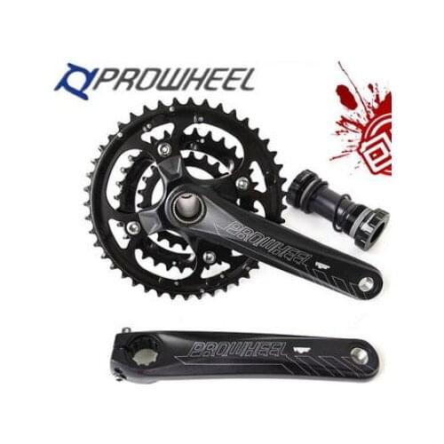 Prowheel 401 crankset 3*8/9s MTB Bicycle Bike Chainwheel 44-32-22T