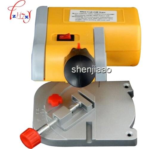 220V Mini Cut Out Mini Saw Miter Saw Metal Non-ferrous Metal Plastic Wood Mini Cutting Machine Mini Tool Saw Machine 1PC