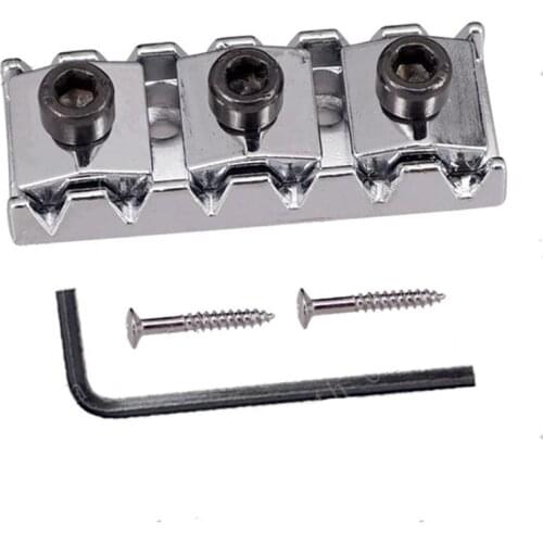 A set of 42MM Guitar Locking Nut For Tremolo Bridge Reflect pedal guitar accessories parts Musical instrument