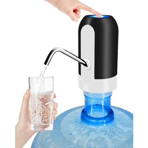 Home Water Bottle Pump, USB Charging Automatic Drinking Water Pump Portable Electric Water Dispenser Water Bottle Switch