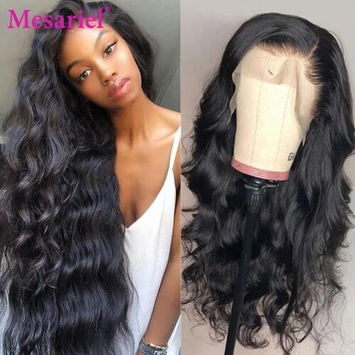 34inch Body Wave HD 13x4 Lace Front Human Hair Wigs Transparent Body Wave Frontal Wigs For Women Body Wave Wig Remy Brazilian