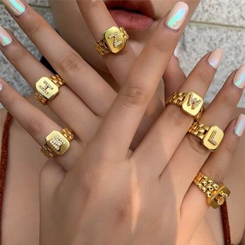 RLOPAY Rings With Cubic Zirkonia For Women