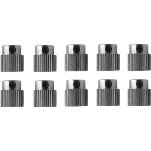 3D Printer Gear,Extrusion Wheel 36 Teeth 5mm Stainless Steel Gear Feeding Wheel for Stepper Motor Accessories ,10 Pcs