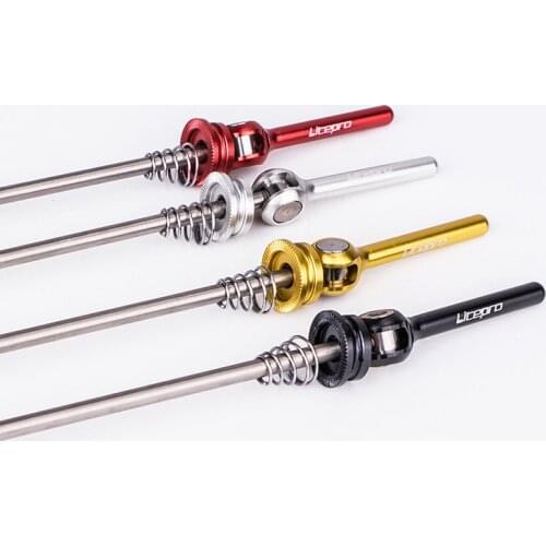1 Pair QR 74mm 130mm 100mm 135mm MTB Mountain Bike Bicycle Skewers Ultralight Quick Release SkewersFor Mountain Road Bike