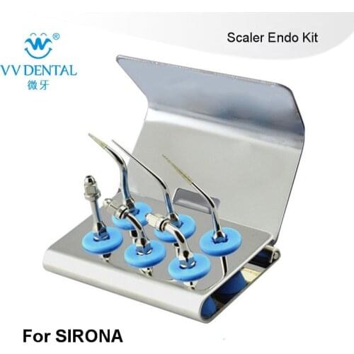 Sirona Dental Scaler Endo Tip Set Fit PerioSonic Sirosonic SIROSON Dentist Teeth Cleaner By Wholesale Dental Supply
