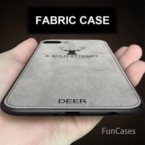 Fabric Case for Huawei Honor 10 9 Lite Classic Cloth Matte Skin Soft Hard Cover for Huawei Honor View 10 8 Pro 6X Phone Case