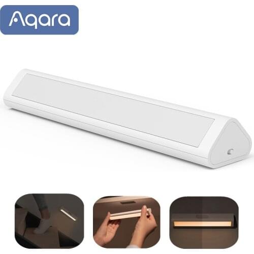 Aqara Smart Induction LED Night Light Human Body Sensor Magetic Design 2 Level Brightness Twinsensor Detection for Smart Home