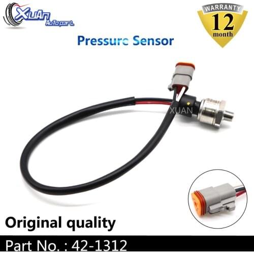 XUAN High Quality 42-1312 Pressure Sensor For Thermo King 0-500 PSIG 167738 3HMP2-7 140611 8342149