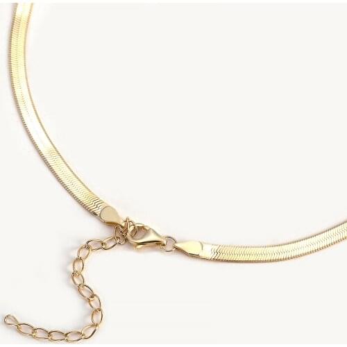 CANNER 925 Sterling Silver Necklace For Women Colored Zircon Necklace Charms Chains Fine Jewelry Choker Bijoux Femme 2021 Trend