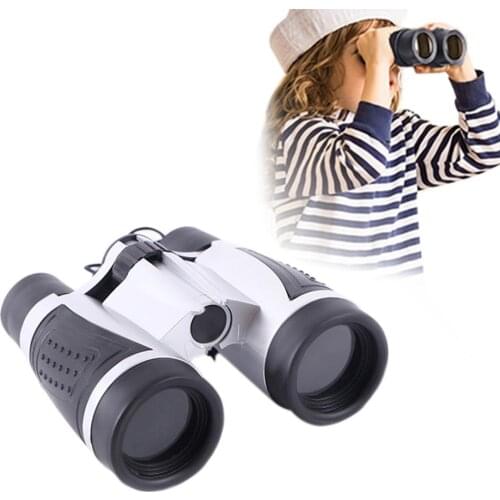 Binoculars Toy 5x30 FMC Multilayer Coated Objective Telescope Shockproof Outdoor Play Bird Watching Educational Toys For Kids