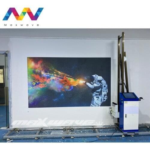 3D Wall Printer Machine automatic 3d vertical wall printer direct to wall painting machine