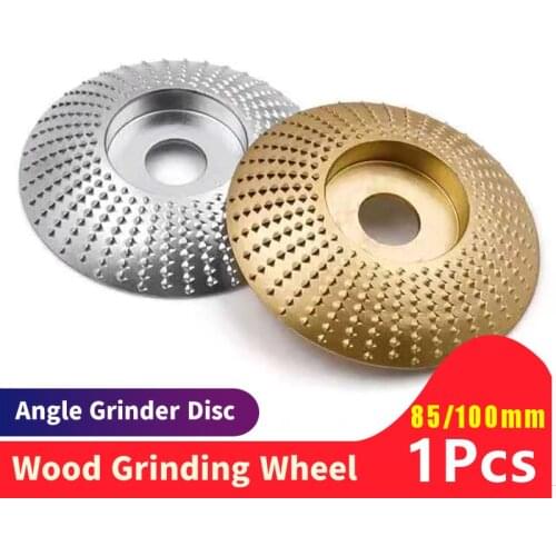 4 Inch 85/100mm Wood Grinding Wheel Angle Grinder Disc Wood Carving Disc Wood Peeling Disc