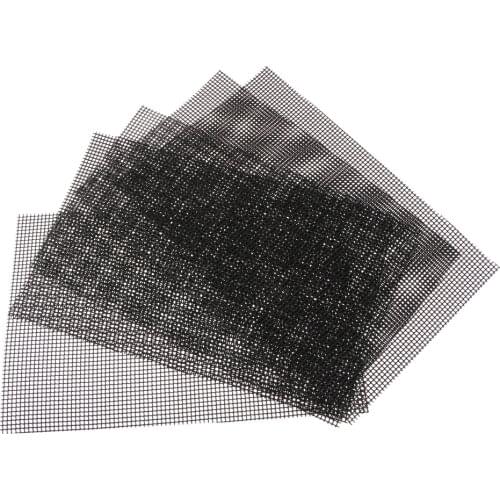 5 x Plastic Bonsai Tool Mesh Sheet Flowerpot Bottom Net Pest Control 30x20cm