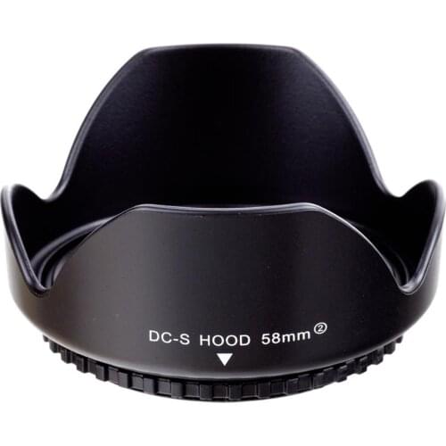 58mm Flower Reversible Petal Camera Lens Hood for Nikon Canon Sony 58mm Lens Camera