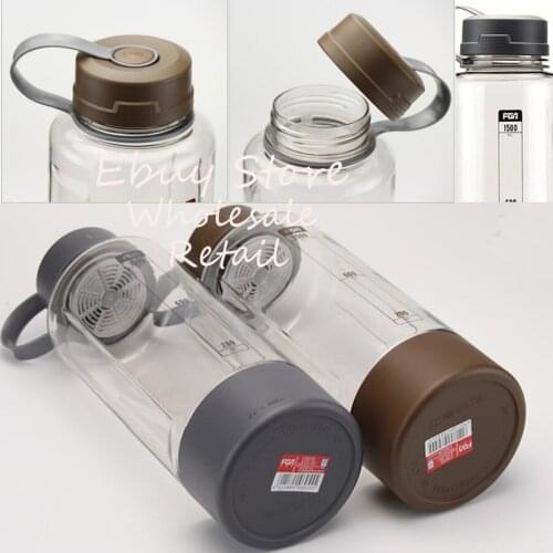 600ml/800ml/1500ml Drink Food Grade Plastic Big Large Water Bottle For Sports Picnic Bicycle BPA Free