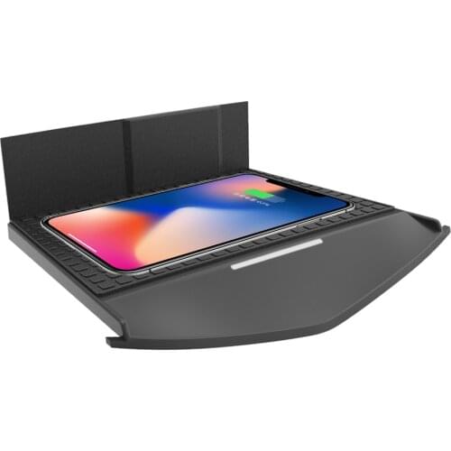 Aotsr QI Wireless Car Charger For Cadillac XTS/ATS 2017-2019 Intelligent Infrared Fast Wireless Charging Car Phone Holder