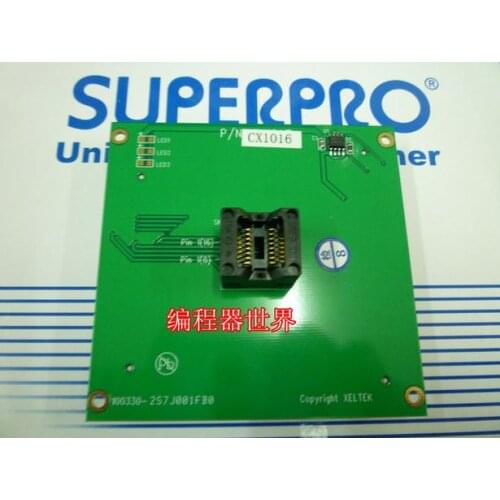 Free shipping New XELTEK SUPERPRO adapter test CX1016