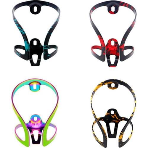 Aluminum Alloy Bottle Holder Cage with Screws for Mountain Bike bright color colorfast Hold Your Beverage Stably Safe & Reliable