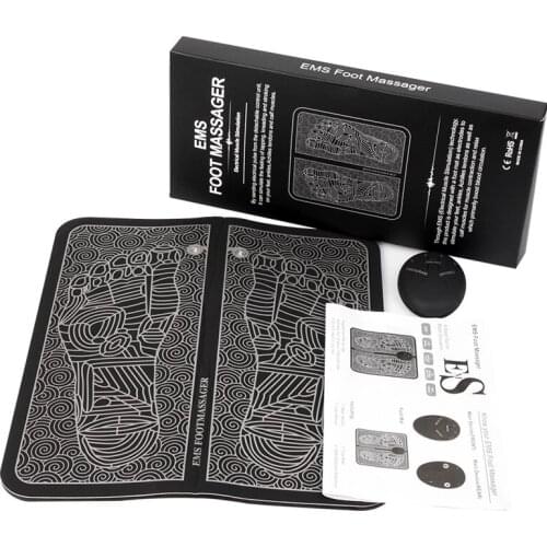 EMS Intelligent Foot Massage Pad Massager Automatic Foot Vibration Massage Machine