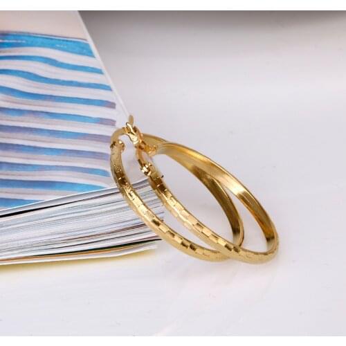 Gold Color Stainless Steel Circle Small Hoop Earring for Women Nice Shape Wholesale Ear ring Fashion New Jewelry 2021 Hot Sell