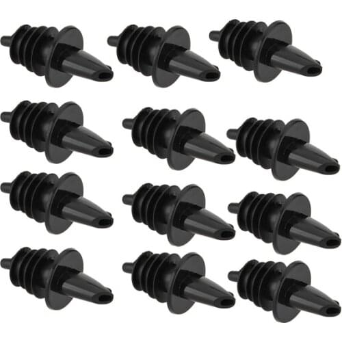 Hot 12pcs Plastic FreeFlow Liquor Spirit Bottle Pourer Bar Wine Cocktail Drinks
