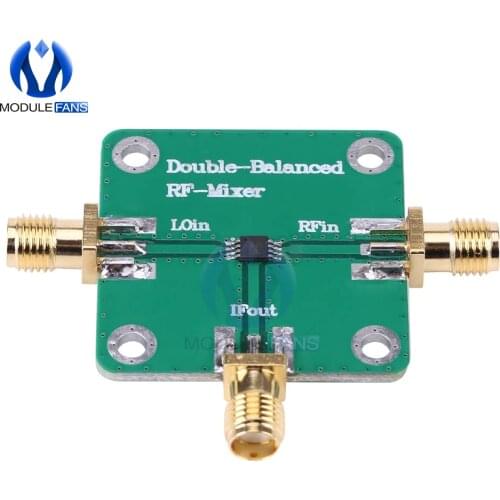 Microwave Radio Frequency Dual Double Balanced RF Mixer Frequency Transducer SMA Female Differential Circuit Signal IF Filter