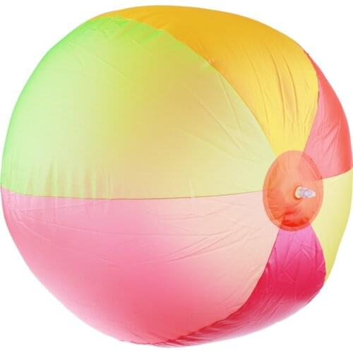 Inflatable Beach Ball, Pool Party Balls Toys Rainbow Color for Summer Fun Children Party Activities, 31.5 inch