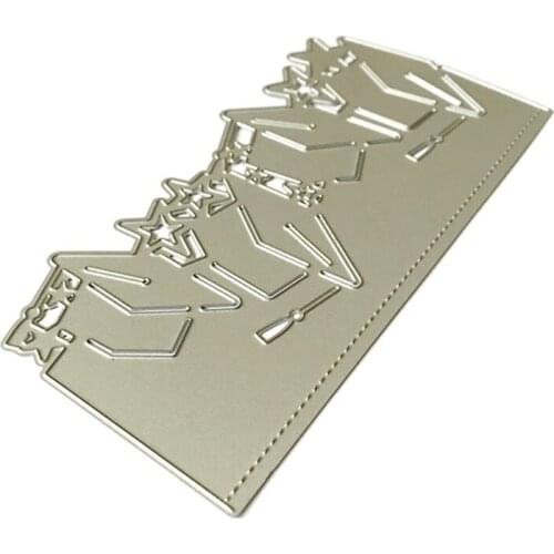 4XFA Envelope Cover Metal Cutting Dies Stencil Scrapbooking DIY Album Stamp Paper Card Embossing