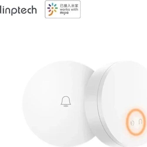 Original Youpin Linptech WIFI Self-Power-Generating Wireless Doorbell Smart Control Memory Function Work with Smart Home App