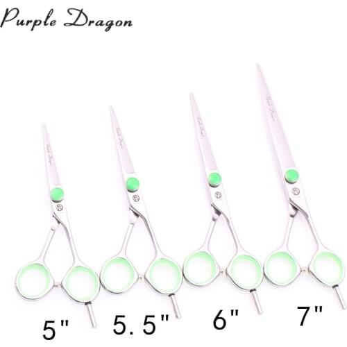 Z1121 5" 5.5" 6" 7" JP 440C Barber Shears Salon Hairdressing Scissors Cutting Shears Straight Scissors Hair Scissors Finger Rest