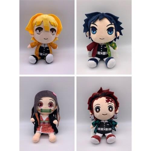 Demon Slayers Blade Plush Kadomon Tanjiro Tomioka Zenizu Nidou Character Doll Birthday Gift