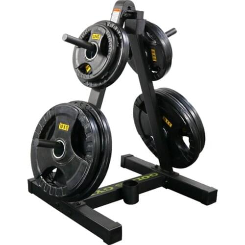 Barbell Shelf Professional Gym Home Thicken Material Dumbell Slice Storge Bracket Fitness High Loaded Floorstanding Barbell Rack