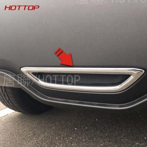 High Quality car frames stick styling ABS Chrome cover trim back tail rear Brake skid light lamp 1pcs for Toyota C-HR CHR 2017