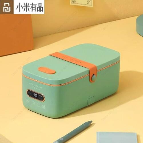 Youpin LIFE ELEMENT Electric Lunch Box Rice Cooker Food Warmer Heater Rice Container Smart Reservation LED Screen Mini Portable