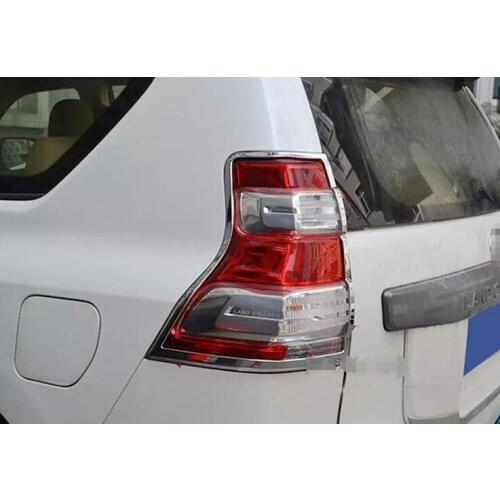 ABS Rear Tail Light Lamp Cover For Toyota Prado FJ150 2014 2015