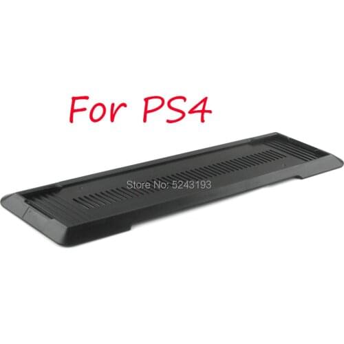 1pc FOR PS4 Alloyseed Vertical Stand Mount Game Console Cooling Support Base Holder Cooler Stand Black ABS for Sony PlayStation4