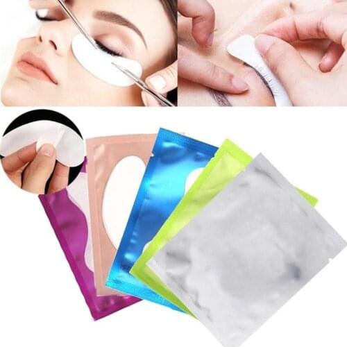 10 Pairs Eyelash Extension Paper Patches Lint Hydrating Lash Extension Pillow Sticker Under Eye Pads Eyelash Makeup Tools